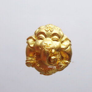 ครูบาเต่า วัดอุโบสถบ้านเหล่า ลูกอม พระพิฆเนศวร์ มหามนต์ล้านนา ซองเดิม (KP1987)