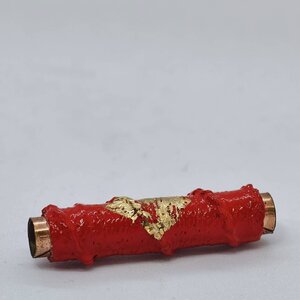 หลวงปู่พวง วัดเทพนรสิงห์ ตะกรุดจักรพรรดิ์มหาปราบ ซองเดิม (KA1173)