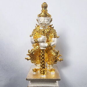 หลวงพ่ออุทัย วัดประสาทรังสฤษฏิ์ ท้าวเวสสุวรรณ รุ่นกำเนิดเศรษฐี (KA243)