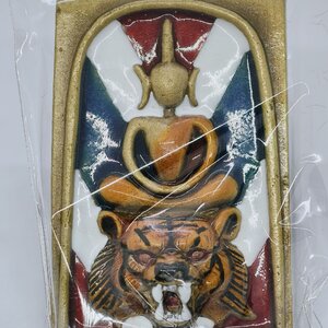 หลวงพ่อตือ วัดบางจาก พระสมเด็จเสือหัวขาด พยัคฆ์หวงถิ่น ลงยาธงชาติ หลัง เขียวพราง KA2731