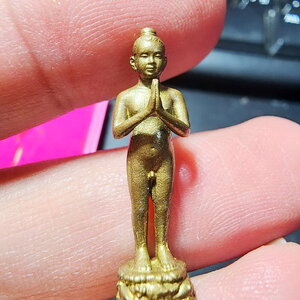 ไอ้ไข่ ฐานภูเขา เทพสามัญชน ไอ้ไข่กายสิทธิ์ วัดเสมาเมือง เลข222 (AB5410)