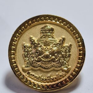 อาจารย์ไกรเดช เหรียญขวัญถุง กุเวรน้อยร้อยล้าน รุ่น เฮงรับทรัพย์ AC4443