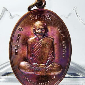 หลวงปุ่หนูเพชร วัดป่าภูมิพิทักษ์ 2558 มหาเศรษฐี (AB6187)