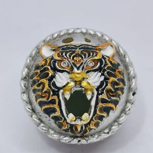 หลวงปู่ตือ วัดบางจาก ปรอทกรอ ในตำนาน เสือคงกระพัน เลข 6 KA2439