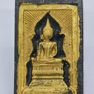 พระสมเด็จ แหวกม่าน มหาโชค หลวงปู่จื่อ วัดเขาตาเงาะอุดมพร องค์ท็อปตะกรุดเงิน 9 ดอก KA2444