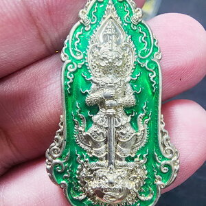 หลวงพ่อพัฒน์ วัดห้วยด้วน ท้าวเวสสุวรรณ คลังสมบัติ กล่องเดิม (KP5967)