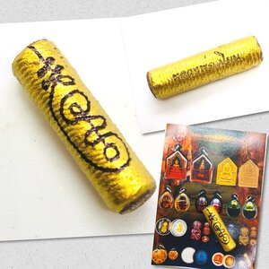 หลวงพ่อเมียน วัดบ้านจะเนียง ตะกรุดนางเหมา รุ่น มหาเสน่ห์พันล้าน KM087