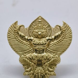 หลวงพ่อทอง พญาครุฑ พิธีเสาร์๕ วาระสรงน้ำ เนื้อทองทิพย์ ตอก ๙ รอบ (KA5000)