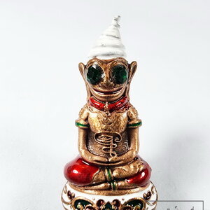 พ่องั่ง หลวงพ่อวิญญู วัดท่าลาดใต้ สุสานร้าง พิธีโบราณ (KP6350)