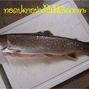 วิธีทอดปลาไม่ให้ติดกระทะ