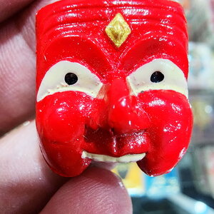 พ่อท่านพรหม วัดพลานุภาพ หน้ากากพรานบุญ เศรษฐีพรานบุญ ตะกรุดเงิน (KP5368)