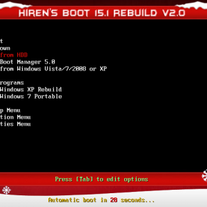 Hiren’s BootCD 15.1 Rebuild By DLC v2