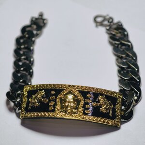 หลวงพ่อพัฒน์ วัดห้วยด้วน เลสข้อมือ64 ที่ระลึกครบ 100 ปี AC3242