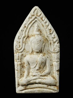 พระขุนแผนเนื้อผงพุทธคุณ 2527 หลวงพ่อแช่ม วัดดอนยายหอม