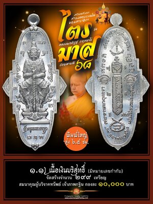 หลวงพ่ออิฏฐ์ วัดจุฬามณี เหรียญที่รฤก กฐินสามัคคี ท้าวเวสสุวรรณโณ จตุมหาราชิกา