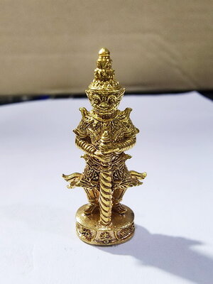 หลวงปู่รอด วัดโคกกรม อำเภอพนมดงรัก จังหวัดสุรินทร์ ท้าวเวสสุวรรณ รวยทันใจ (AC125)