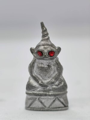 หลวงพ่อแสง ขันติสาโร วัดส้มป่อย พระงั่งตาแดง รุ่น สมบัติมหาเศรษฐี (KA1344)