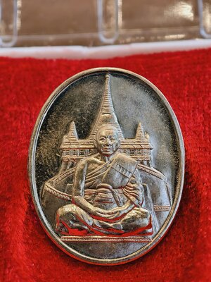 พระสมเด็จพุฒาจารย์เกี่ยว พระบรมบรรพต อัลปาก้า ภูเขาทอง กรุงเทพฯ AC3221