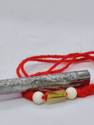 หลวงพ่ออิ่ม วัดทุ่งนาใหม่ ตะกรุดมหายันต์โภคทรัพย์ รุ่นแรกเงินยวง ค้ำดวงเศรษฐีคงกระพัน KA1837