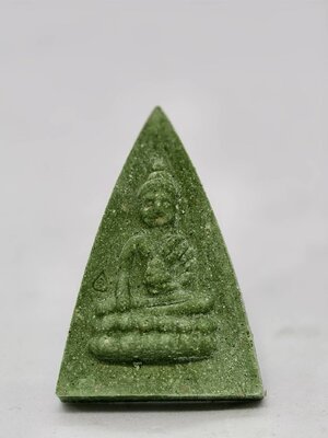 พระพุทโธน้อย สร้างบารมี คุณแม่บุญเรือน โตงบุญเติม วัดสารนารถธรรมาราม เนื้อผงพุทธคุณ ปี2559 ตะกรุดเงิน AC1749