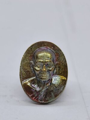 หลวงพ่อหวั่น วัดคลองคูณ เหรียญหล่อเล็ก มหาปราบ รวยหายห่วง (KA1469)