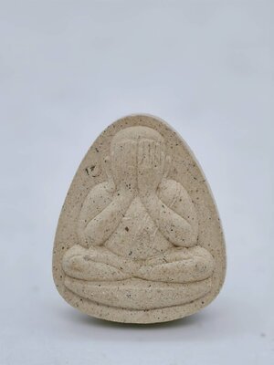 พระปิดตา หลวงปู่ผ่าน รุ่นแรก ปี 2551 สภาพเดิม จากวัด AC1433