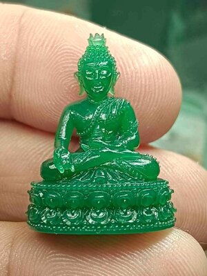 พระกริ่ง โปร่งฟ้าจินดามณี หลวงปู่เจ้าคุณมี ฐิตสาโร วัดโพนทอง จังหวัดสุรินทร์