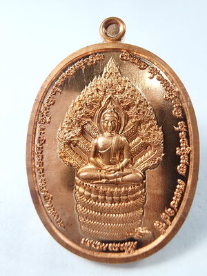 พระอาจารย์วีรพล วัดตลิ่งชัน จังหวัดสระบุรี เหรียญนาคปรก รุ่นแรก (KP892)