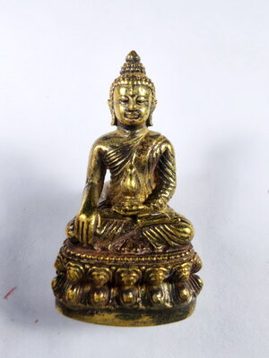 หลวงพ่อคง วัดกลางบางแก้ว นครปฐม พระกริ่งรุ่นแรก เจ้าสัว เลื่อนสมณศักดิ์ กล่องเดิม (KA427)