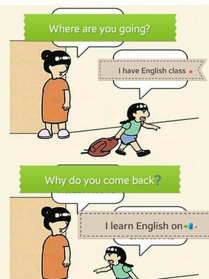 Why do you come back so soon?