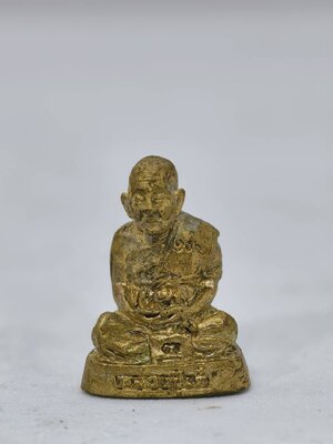 หลวงปู่เก๋ วัดบางระโหง รูปหล่อ เศรษฐีร้อยล้าน 100 ปีเก่า (KA1355)