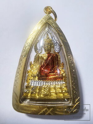 หลวงปู่หมุน วัดบ้านจาน พระพุทธชินราช 3K พร้อมเลี่ยม (AB6326)