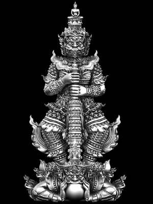 ท้าวเวสสุวรรณโณ รุ่น ทรัพย์สุวรรณ วัดป่าพนมชัย(ธ) รังสี จังหวัดศรีสะเกษ