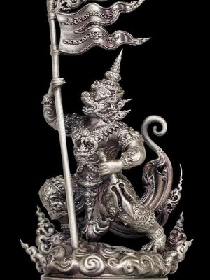 หนุมานเชิญธง รุ่น รวยเหนือเมฆ วัดเทพสรธรรมาราม จ.ปทุมธานี