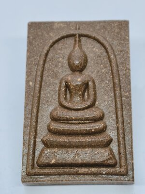 หลวงปู่มหาศิลา วัดโพธิ์ศรีสะอาด พระสมเด็จ พระเจ้าห้าพระองค์ องค์แจกทาน KA3439