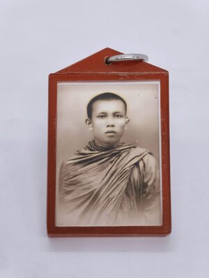 หลวงพ่อกวย วัดโฆสิตาราม กฐินสามัคคี 62 พร้อมเลี่ยม สภาพเดิมวัด (KA2214)