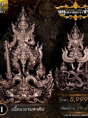 ท้าวเวสสุวรรณโณ จตุเทวามหาราชันย์ เจ้าอธิการพิภพ เจ้าอาวาส วัดเขาแก้วธรรมาราม