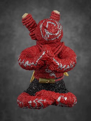 หุ่นพยนต์ถักเชือก ขุนแผนเป่ามนต์ หลวงพ่อเมียน วัดบ้านจะเนียงวนาราม