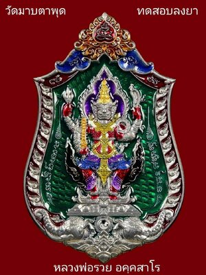 เหรียญท้าวเวสสุวรรณ รวยหมื่นล้าน หลวงพ่อรวย วัดมาบตาพุด ระยอง