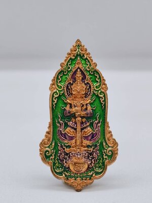 หลวงพ่อพัฒน์ วัดห้วยด้วน ท้าวเวสสุวรรณ คลังสมบัติ (KA1669)