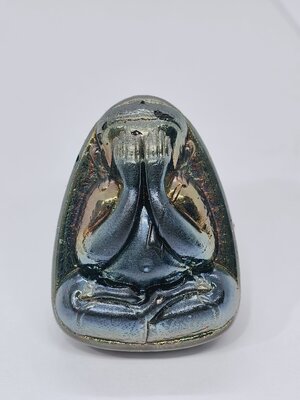 หลวงปู่มหาศิลา วัดพระธาตุหมื่นหิน หลวงปู่ไพฑูรย์ ปภาโส วัดมาลุวาคณาราม พระปิดตา เสริมบารมี (KP2627)