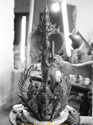 พระสิวลี เปิดโชคประทานทรัพย์ วัดเนินทอง จ.ราชบุรี ขนาดสูง 76 CM.