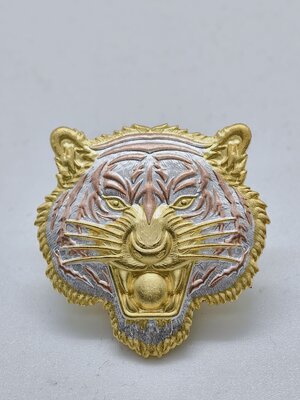 หลวงปู่เถิง วัดบ้านอาลัย เสือคาบแก้ว พิมพ์เสือ สามกษัตริย์ AC2937