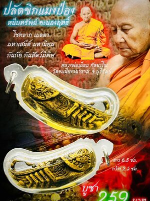 หลวงพ่อเมียน วัดบ้านจะเนียงวนาราม ปลัดขลิกแมงป่อง (หนีบทรัพย์ คะนองฤทธิ์)