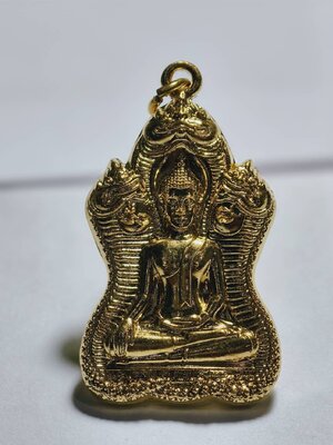 ครูบากฤษณะ อาศรมสถานสวนพุทธศาสตร์ พระขุนแผนนาคปรก รุ่น กฤษณะ ๖๓ 2560 KA1744