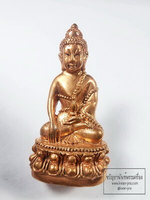 พระกริ่งทองพันชั่ง หลวงปู่ทอง ปทีโป รุ่นแรก กล่องเดิม (KA15)