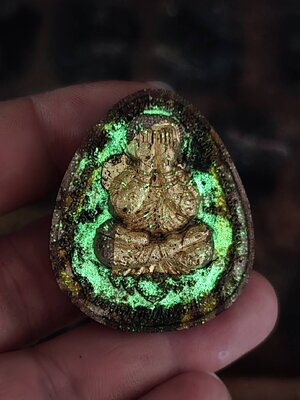 หลวงปู่มุนี พรหมดำ สำนักสงฆ์เสนาสนะป่าชลประทานเจรฺญธรรม พระปิดตา ทรัพย์พูลทวี รุ่นแรก