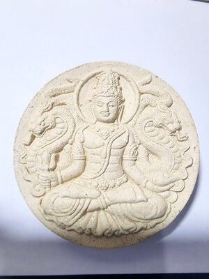 องค์พ่อจตุคามรามเทพ รุ่น โคตรมหาเศรษฐี เงินไหลมา ปี 2550 วัดพระมหาธาตุวรมหาวิหาร (AC688)