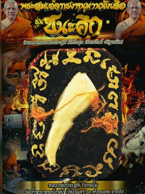 หลวงพ่อประสูติ วัดในเตา จ.ตรัง พระสมเด็จทรงหนุมานนั่งเสือ รุ่น ชนะศึก