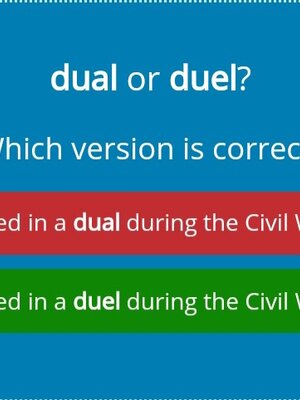 Dual or duel